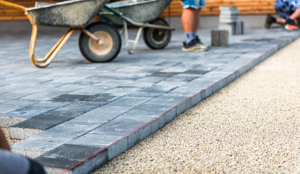 Cobblestone Driveway Installation in Hiawatha, KS